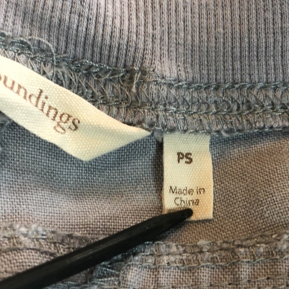 Soft Surroundings Gray Pants Size PS 100% Ramie Color is Soft Gray - Picture 8 of 10